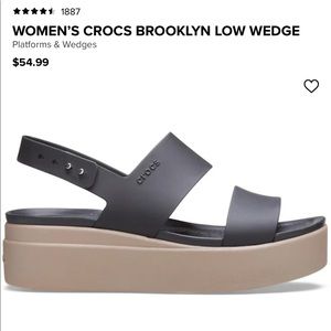 Crocs Brooklyn Low Wedge